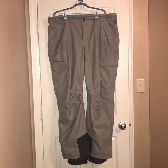 Columbia Other - Columbia 2XL titanium snow pants